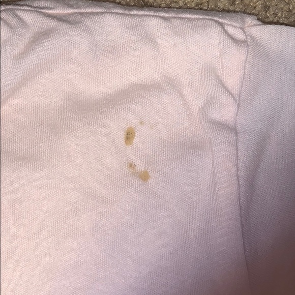 PINK Victoria’s Secret baby pink ringer tee - Picture 5 of 6